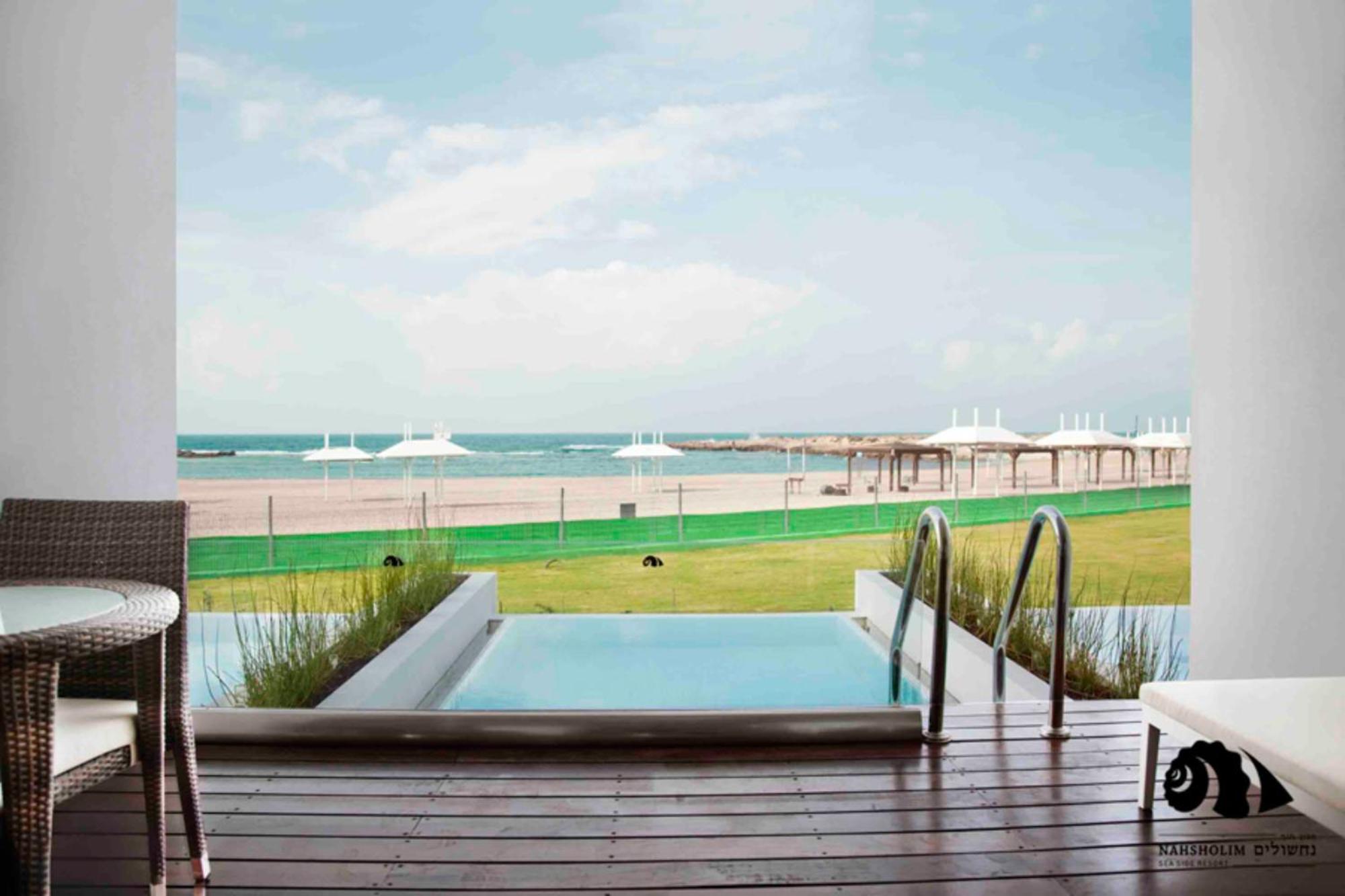 Nachsholim Beach Hotel Nahsholim Eksteriør billede